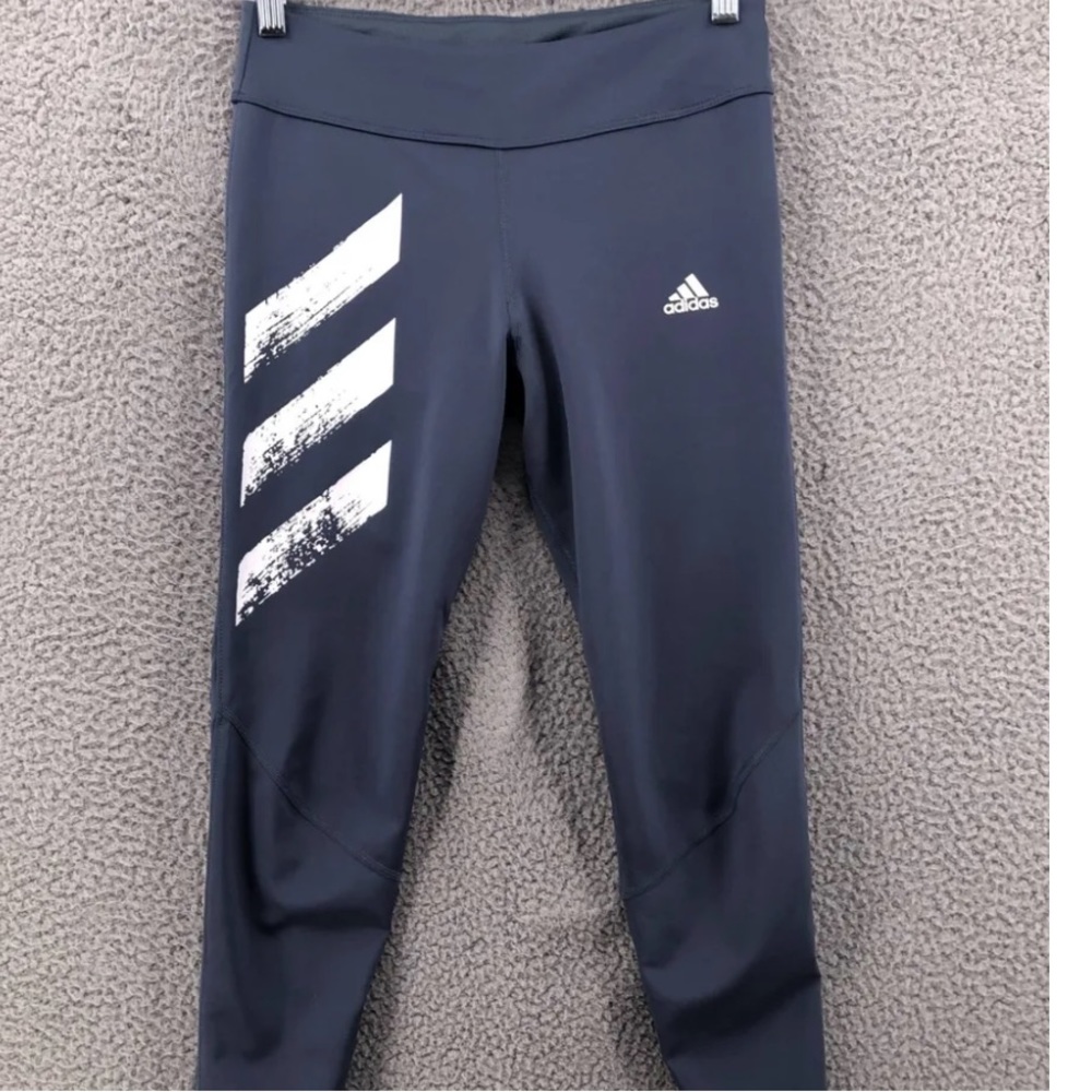 Adidas Own The Run 3 Stripes Tight Large / Blue